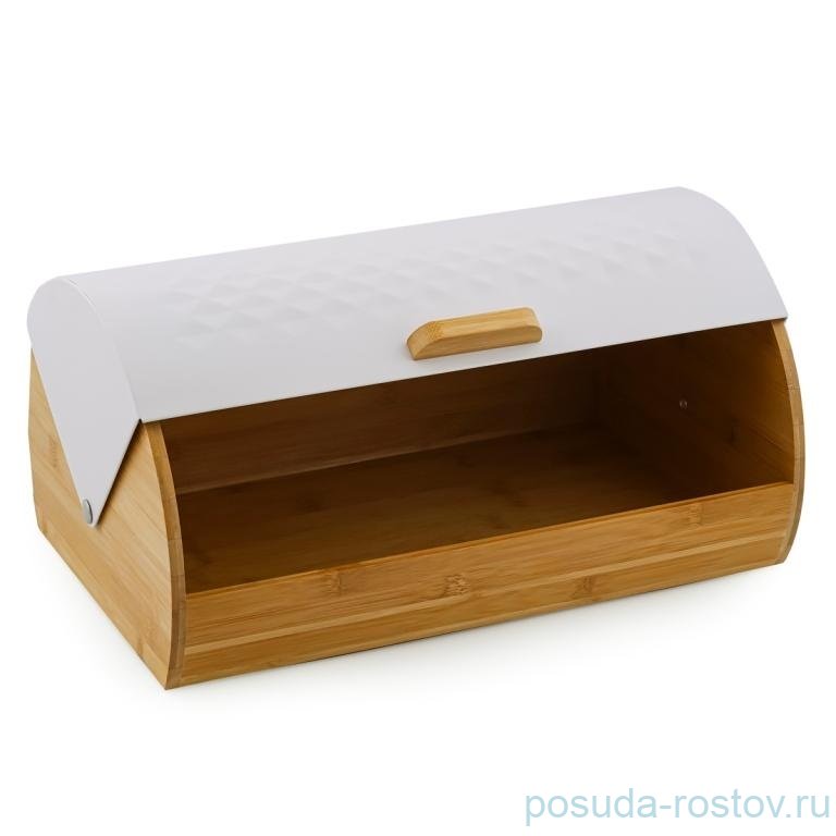 Хлебница 38 х 25 х 19 см белая "Пачи /Даймонд" / 242034