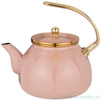 Чайник 3 л эмалированный кремовый &quot;Agness /Тюдор&quot; / 209839