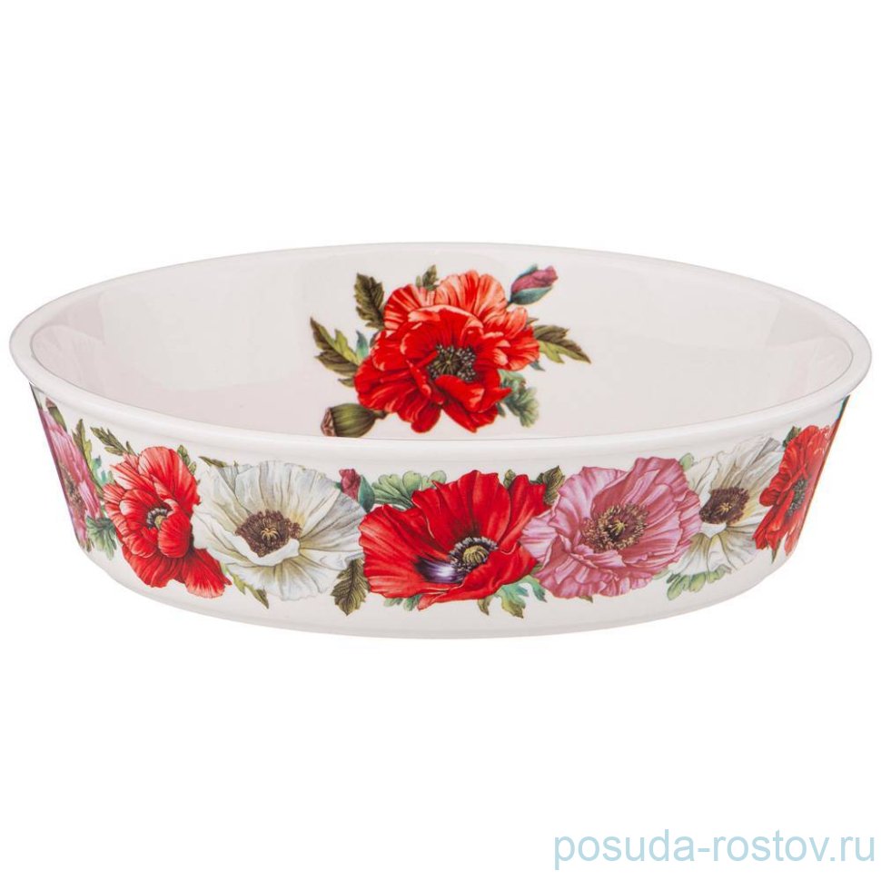 Салатник 17,5 х 12,5 х 5 см "Маки" / 272616 Салатник 17,5 х 12,5 х 5 см "Маки" / 272616