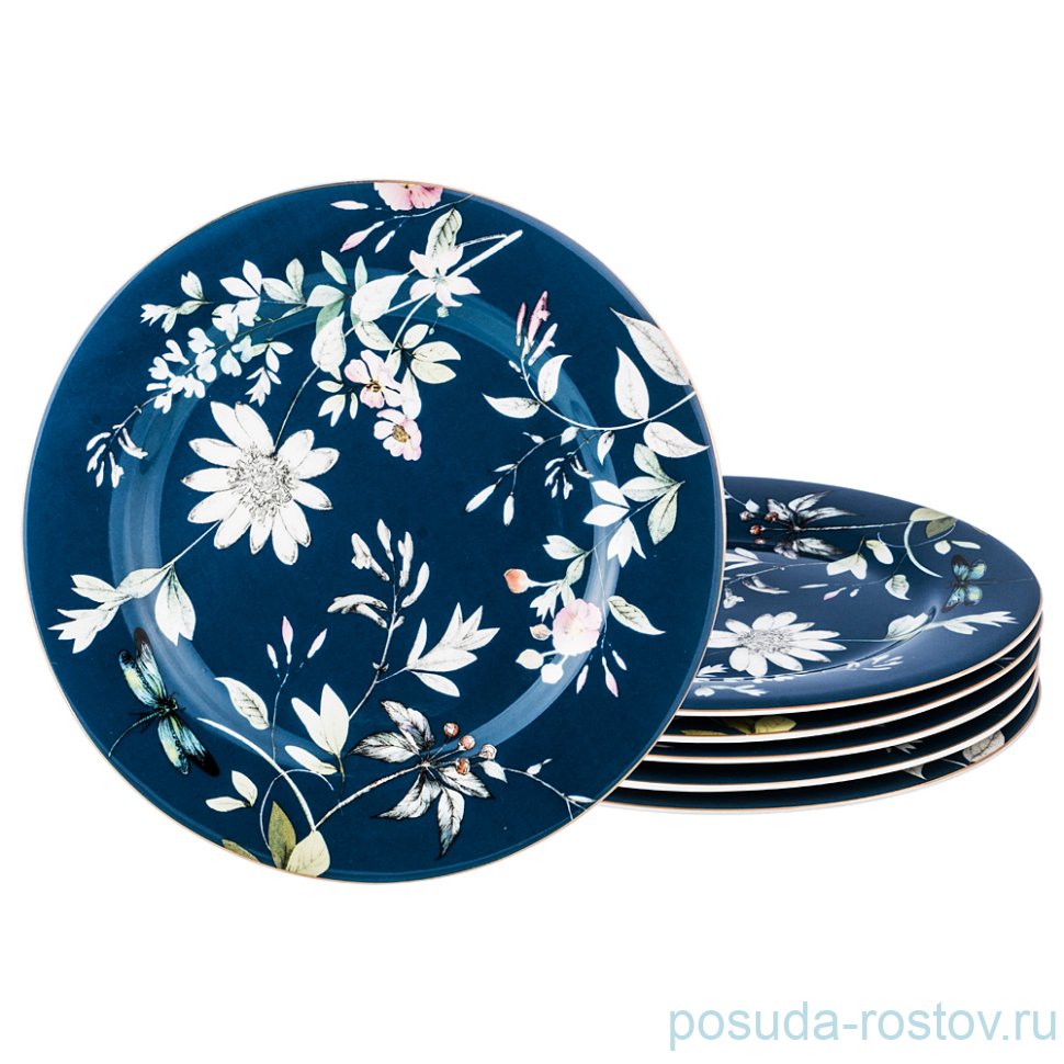 Набор тарелок 27 см 6 шт "Летний вечер" / 189561 Набор тарелок 27 см 6 шт "Летний вечер" / 189561
