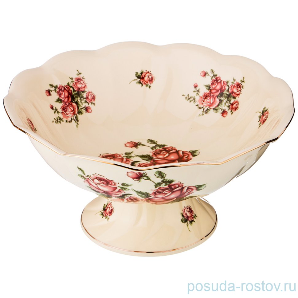 Фруктовница 28 см н/н "корейская роза" / 194493