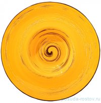 Тарелка 27 см глубокая жёлтая &quot;Spiral&quot; / 261609