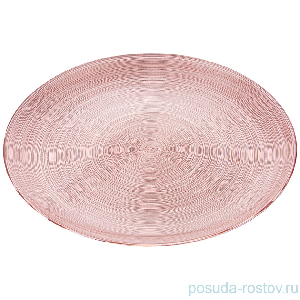 Тарелка 28 см 1 шт "Miracle dust rose" / 220625