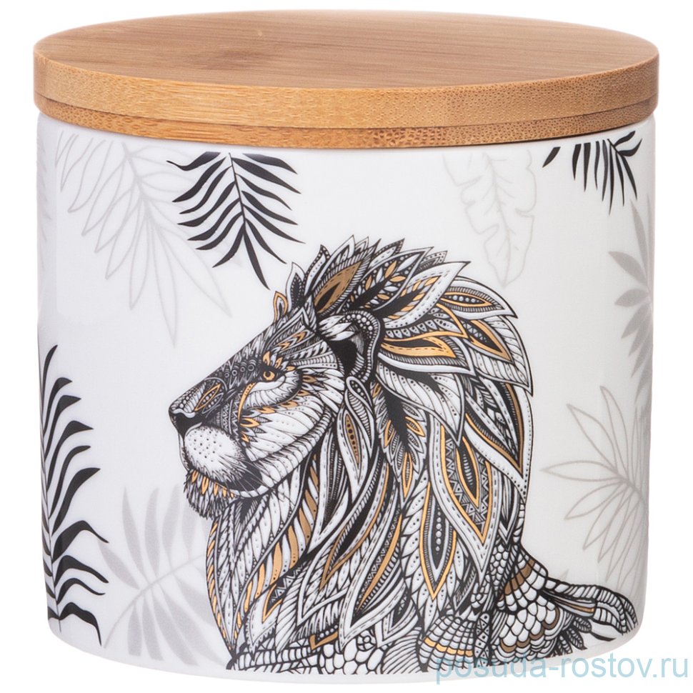 Банка для сыпучих продуктов 470 мл "Лев" / 264217