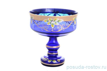 Конфетница 20 см н/н &quot;Лепка синяя&quot; SC / 126029