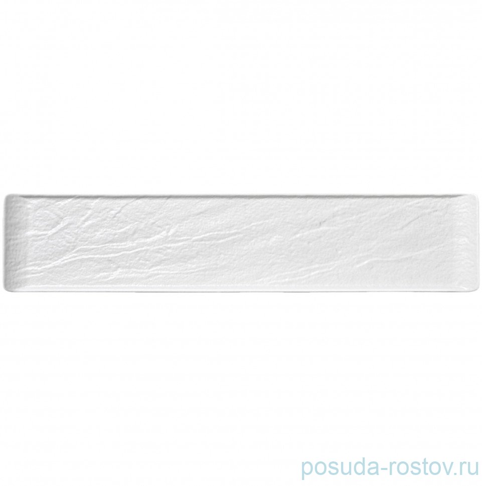 Блюдо 46,5 х 9,5 см прямоугольное "WhiteStone" / 305650