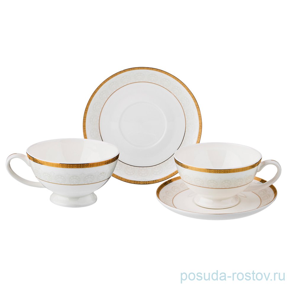 Набор чайных пар 250 мл 2 шт "Лазурный Берег"  / 191075