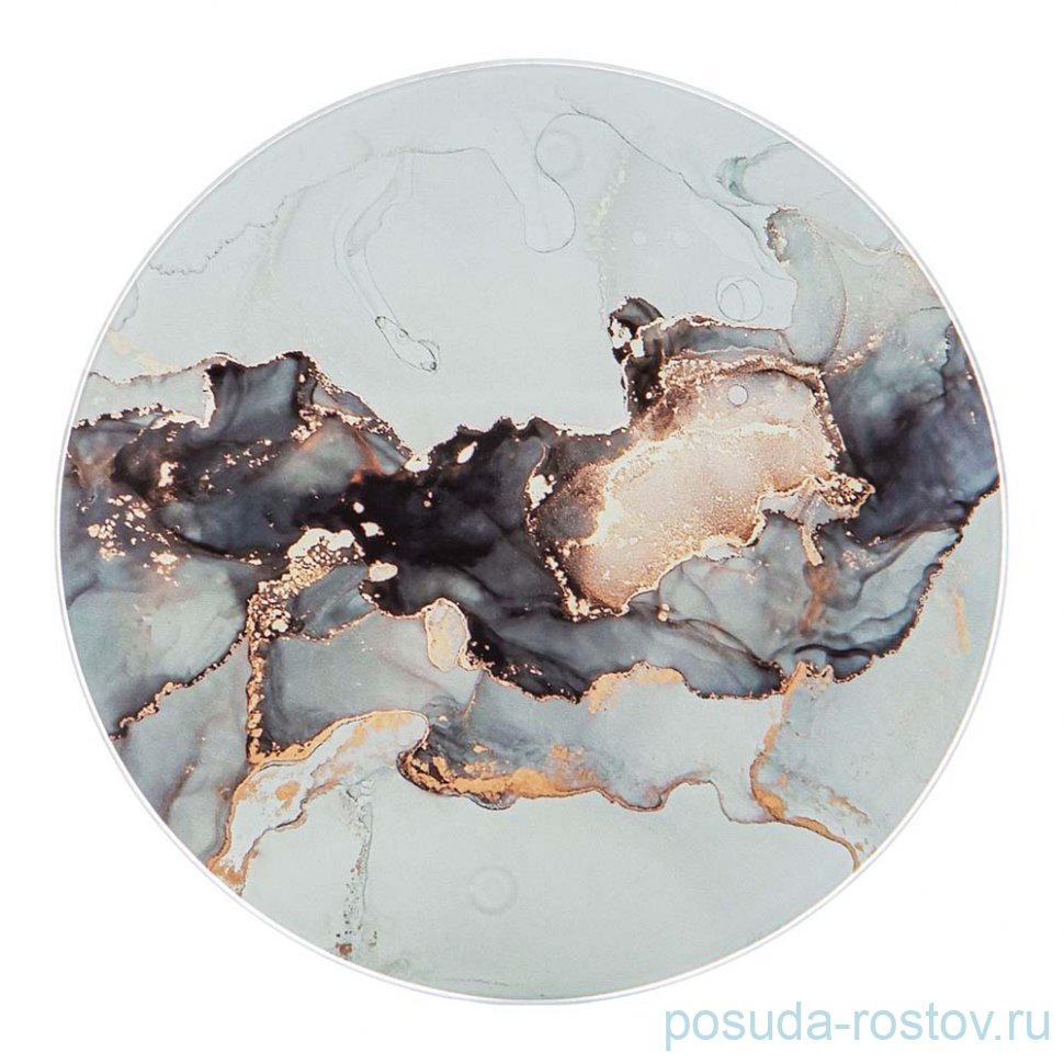 Доска сервировочная 20 см круглая "Marble" / 330209 Доска сервировочная 20 см круглая "Marble" / 330209