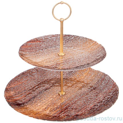 Этажерка 2-х ярусная &quot;aurora brown&quot; (21, 28 см) / 257576