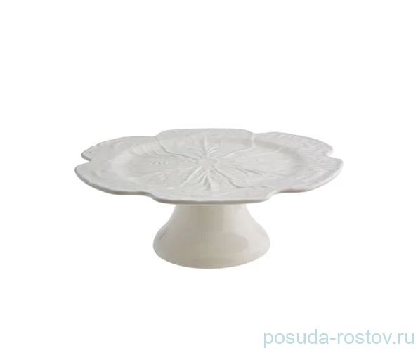 Тортница 31 см н/н бежевая "капуста" / 339344 Тортница 31 см н/н бежевая "капуста" / 339344