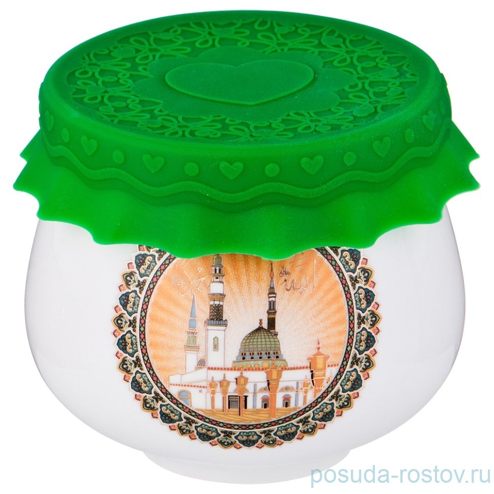 Емкость для меда/варенья 180 мл с силиконовой крышкой "Сура" / 198646