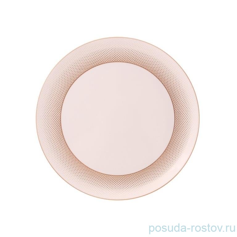 Блюдо 31 см круглое "Deluxe shape /Rio white gold" / 341337