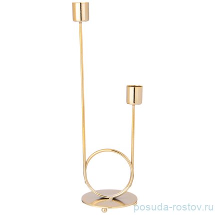 Подсвечник 8 х 8 х 29 см на 2 свечи / 334487