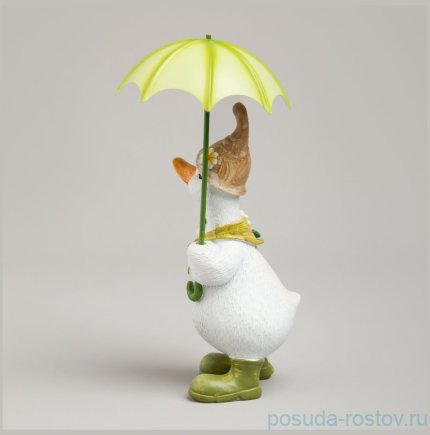 Статуэтка 11 х 11 х 20 см &quot;Утка под зонтиком&quot; / 378373