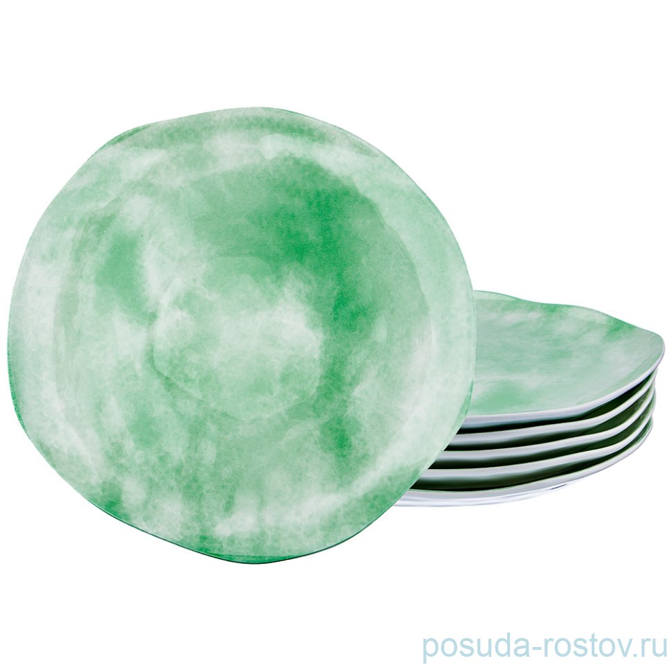 Набор тарелок 26 см 6 шт "парадиз /райское яблоко" / 187514