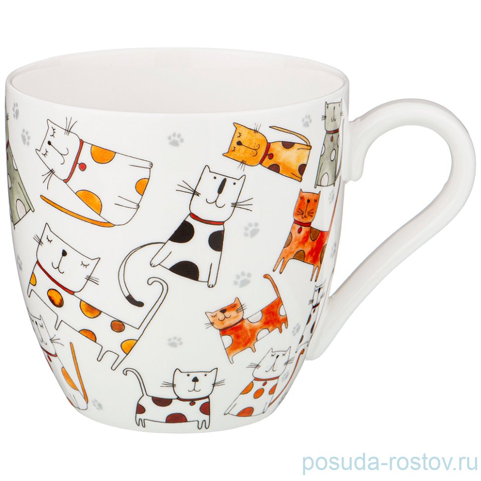 Кружка 380 мл "Кошки" / 220530