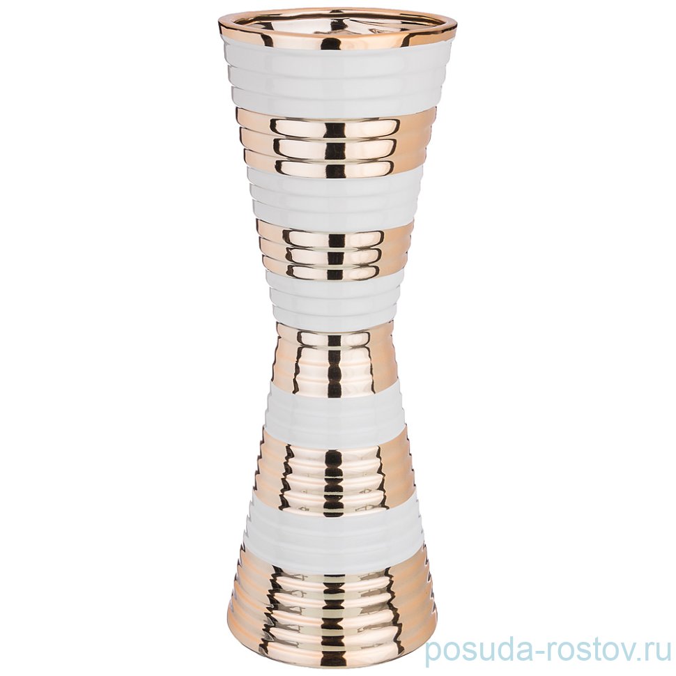 Ваза для цветов 39,5 см декоративная "Золотая коллекция" / 193103