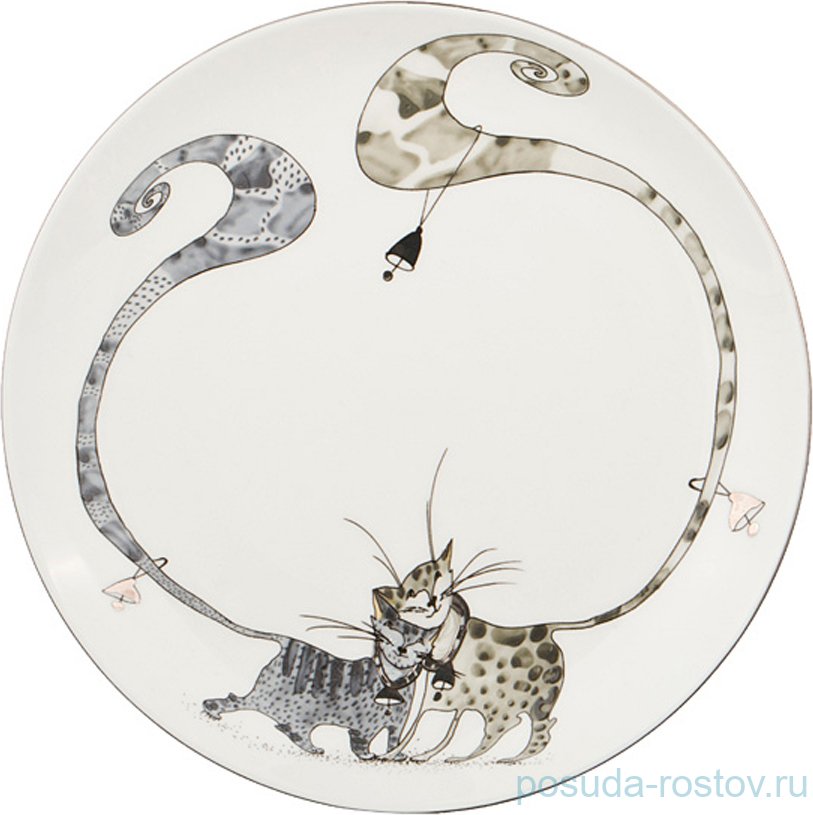 Тарелка 20 см "Котики" / 197479