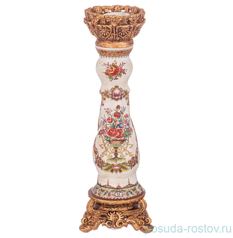 Подсвечник 10 х 10 х 31 см / 329507 Подсвечник 10 х 10 х 31 см / 329507