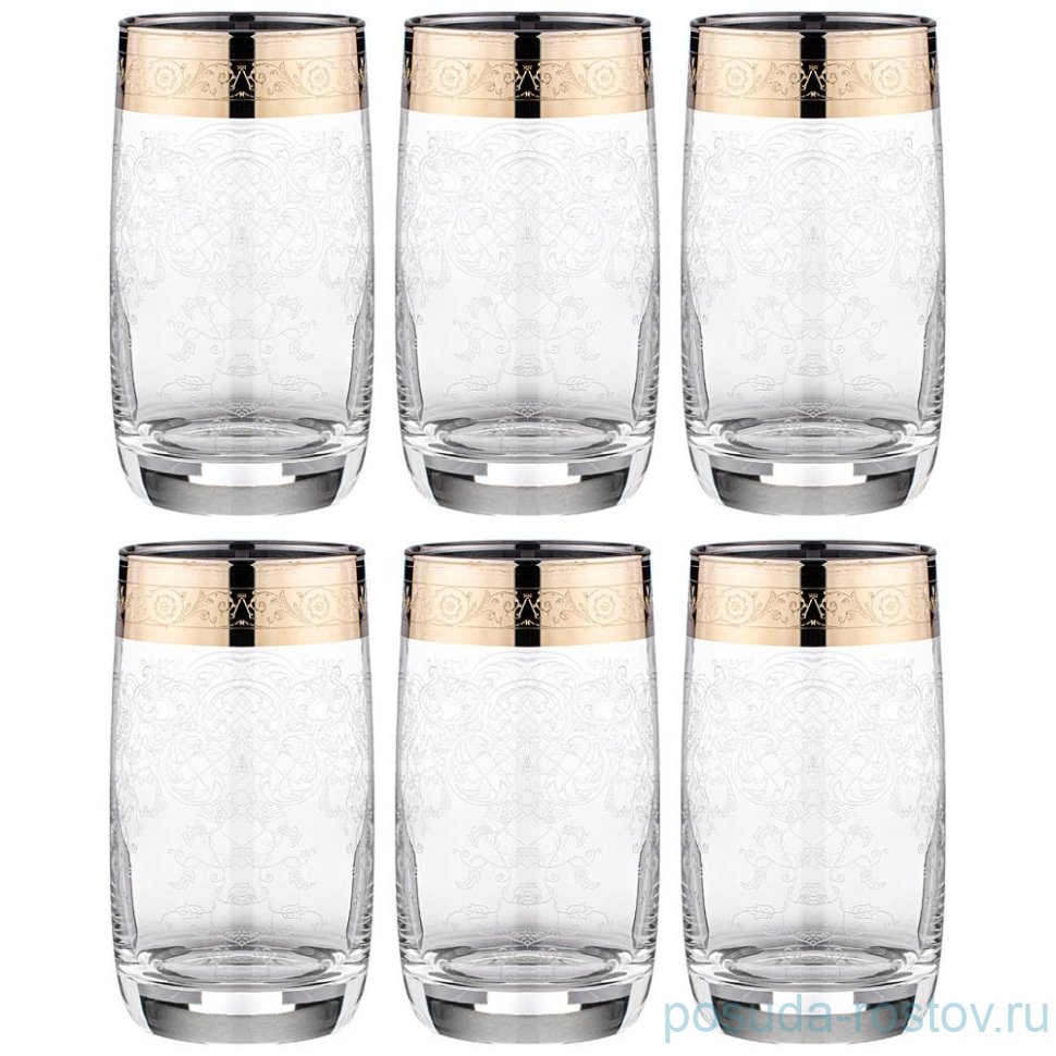 Стаканы для воды 330 мл 6 шт "Ренессанс" / 276115 Стаканы для воды 330 мл 6 шт "Ренессанс" / 276115