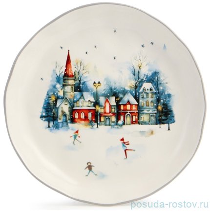 Тарелка 17 х 3 см &quot;С новым годом!&quot; / 379568