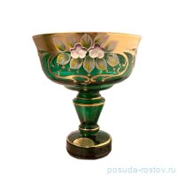 Ваза для конфет 13 см н/н &quot;Лепка зеленая&quot; / 164189