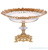 Блюдо 20 см круглое глубокое н/н &quot;Aurora /Золото&quot; / 305733
