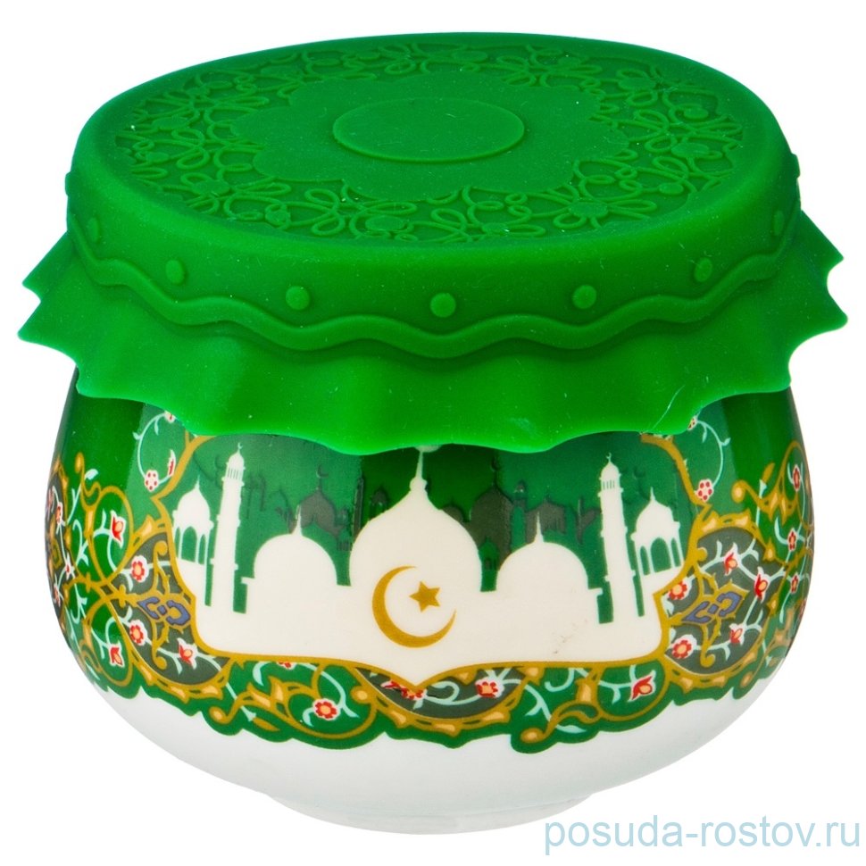 Емкость для меда/варенья 180 мл с силиконовой крышкой "Сура" / 190511 Емкость для меда/варенья 180 мл с силиконовой крышкой "Сура" / 190511