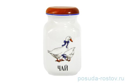 Банка 1 л Чай &quot;Гуси&quot; / 068858