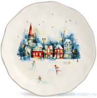 Тарелка 23 х 3,5 см &quot;С новым годом!&quot; / 379567