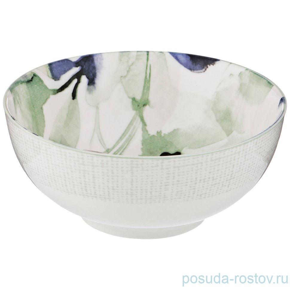 Пиала 16 см "Aquarelle /Голубой цветок" (2шт.) / 190909