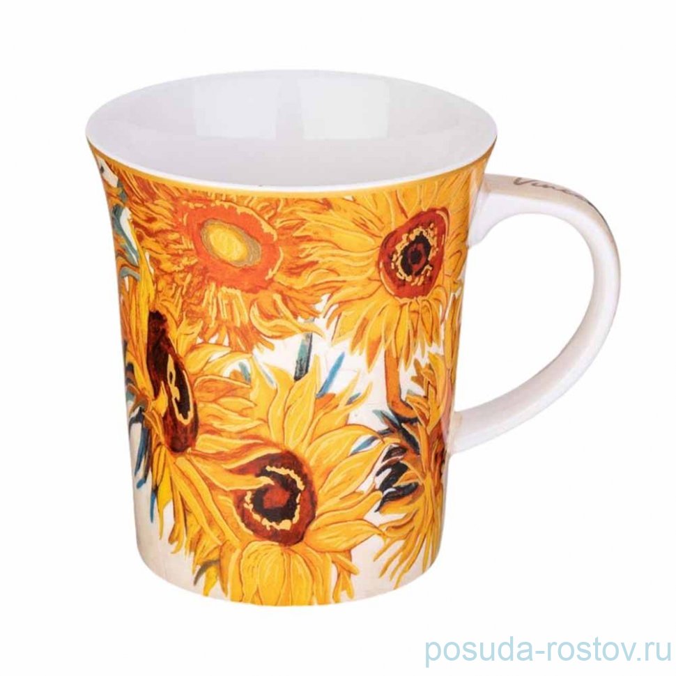 Кружка 420 мл "Подсолнухи (В. Ван Гог)" / 350092 Кружка 420 мл "Подсолнухи (В. Ван Гог)" / 350092