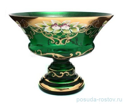 Конфетница 17 см н/н &quot;Лепка зелёная&quot; / 049863