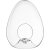Ваза для конфет 28 х 24 см "Яйцо /Sencam" / 313716