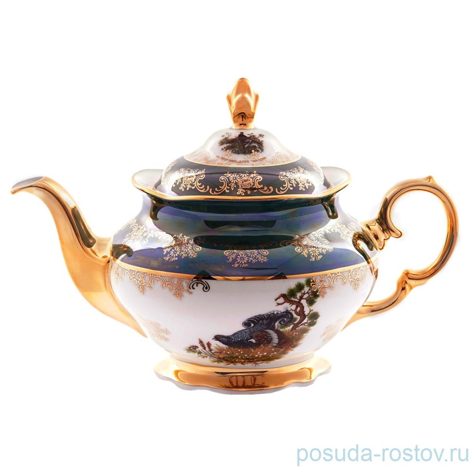 Заварочный чайник 1,2 л  Chodov "Корона /Охота зелёная" / 165390