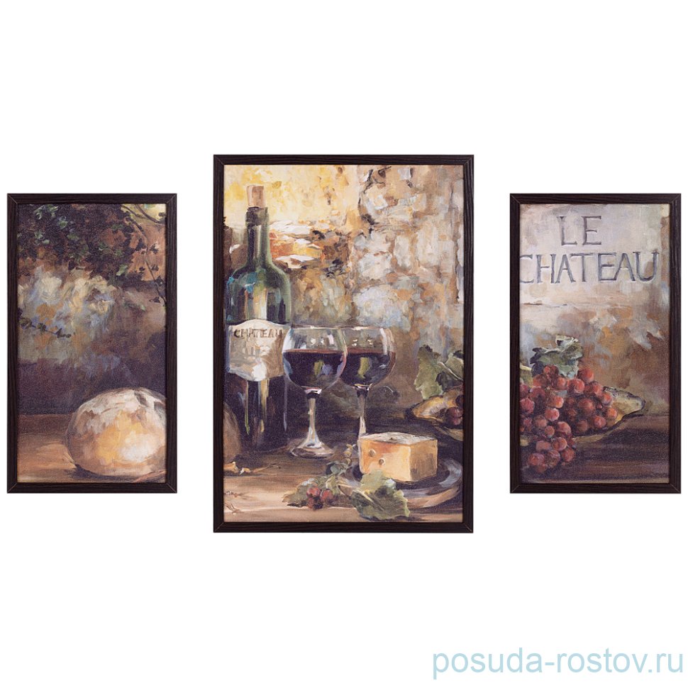 Картина модульная 60 х 90 см /рамка венге / 263780