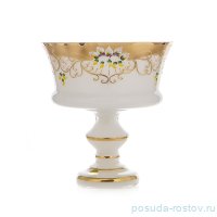Ваза для фруктов 28 см н/н &quot;Лепка белая&quot; / 092537
