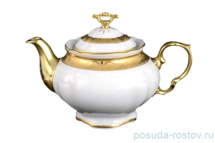 Заварочный чайник &quot;Мария-Луиза /Матовая золотая лента&quot; / 113893