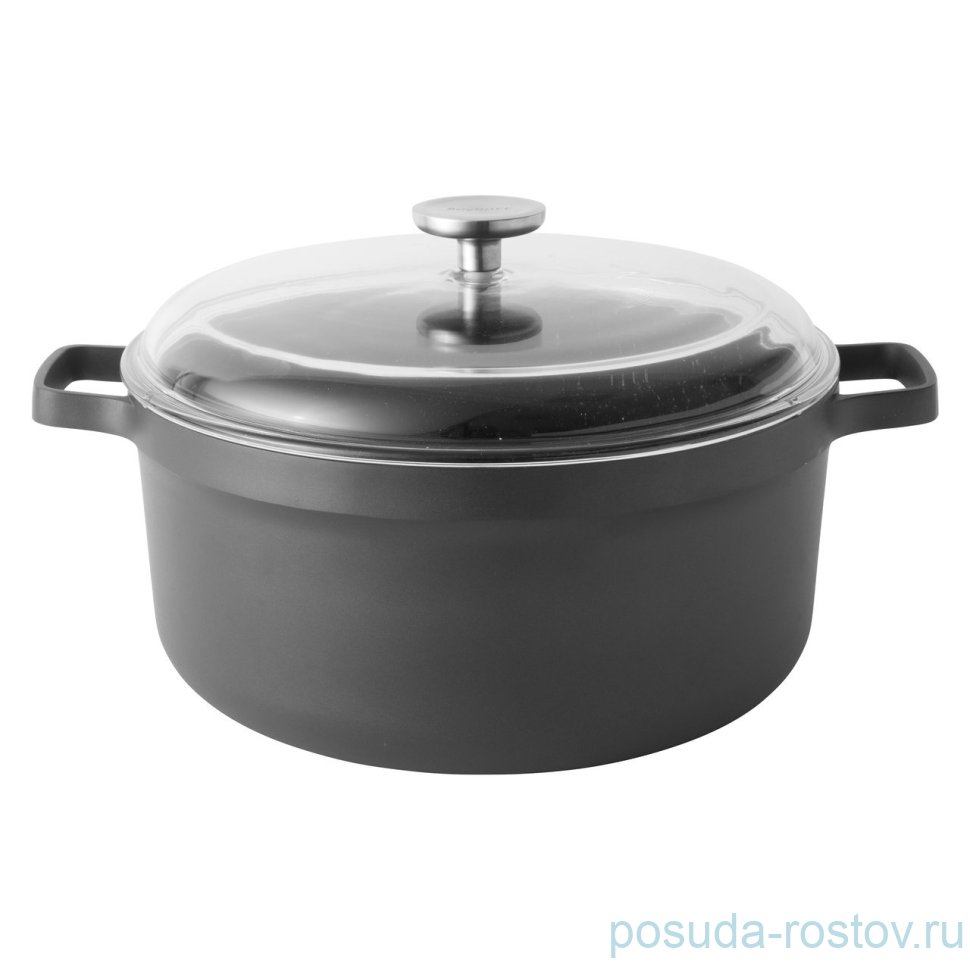 Кастрюля 28 см с крышкой 7,3 л "Gem" / 162411
