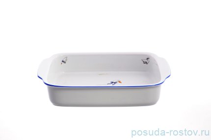 Блюдо для запекания 39,5 х 29 х 7 см &quot;Гуси&quot; / 149837