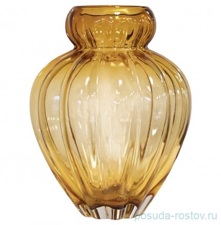 Ваза для цветов 25 см шафрановая &quot;Audrey&quot;  / 366218