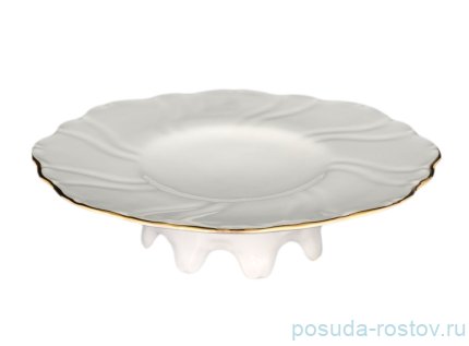 Блюдо 20 см низкое н/н &quot;Корона /Отводка золото&quot; / 088799