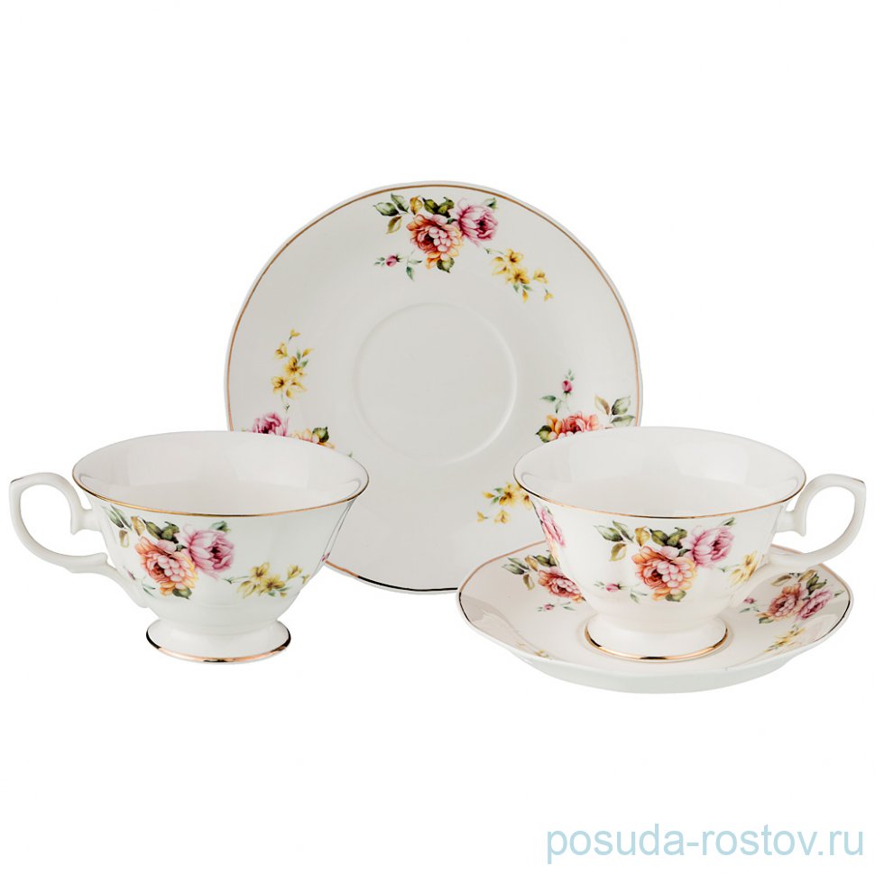 Набор чайных пар 200 мл 2 шт "велма" / 192090