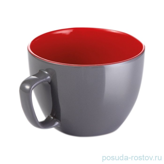 Кружка 860 мл серая "Tescoma /CREMA SHINE" / 142646