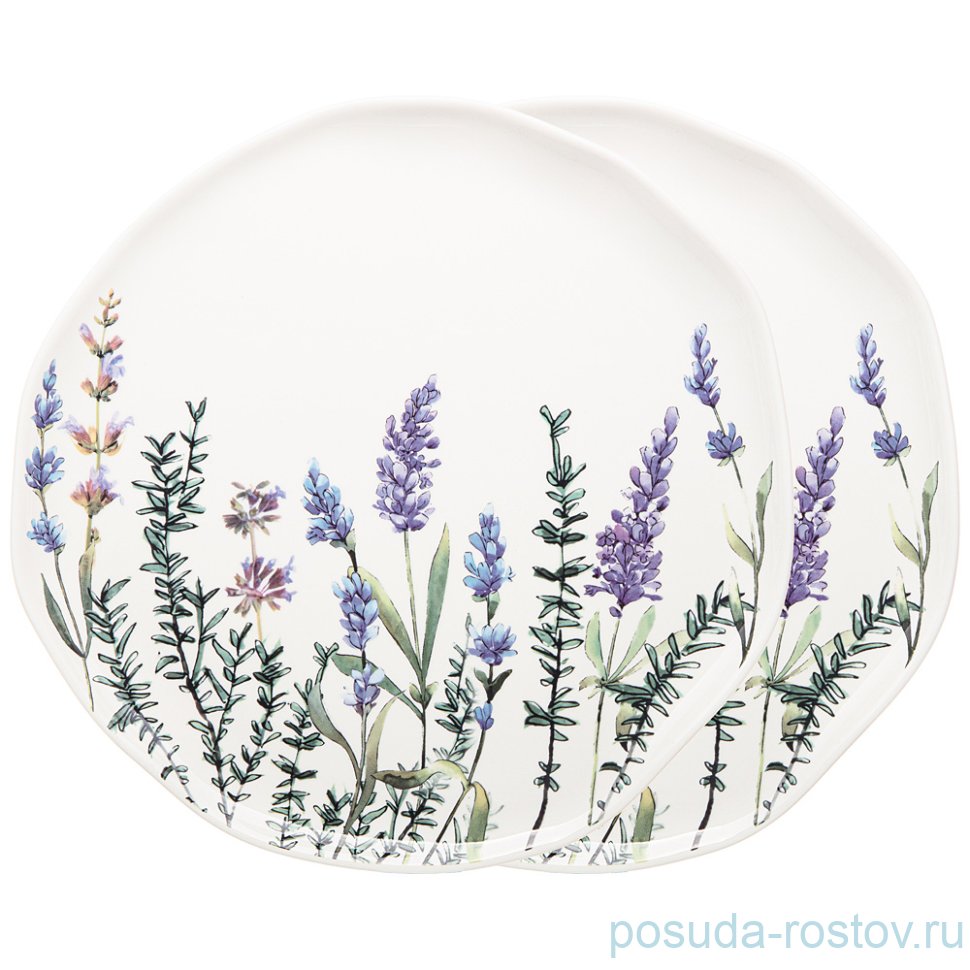Тарелка 26 см 1 шт "Лаванда" / 279443