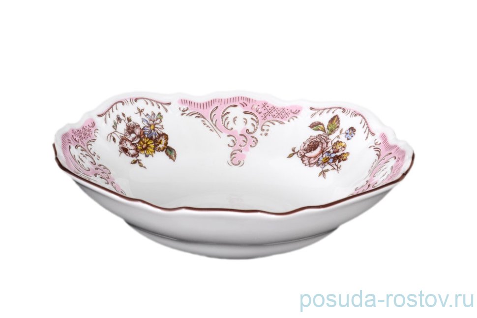 Салатник 19 см "Бернадотт /Розовые розы" / 058467