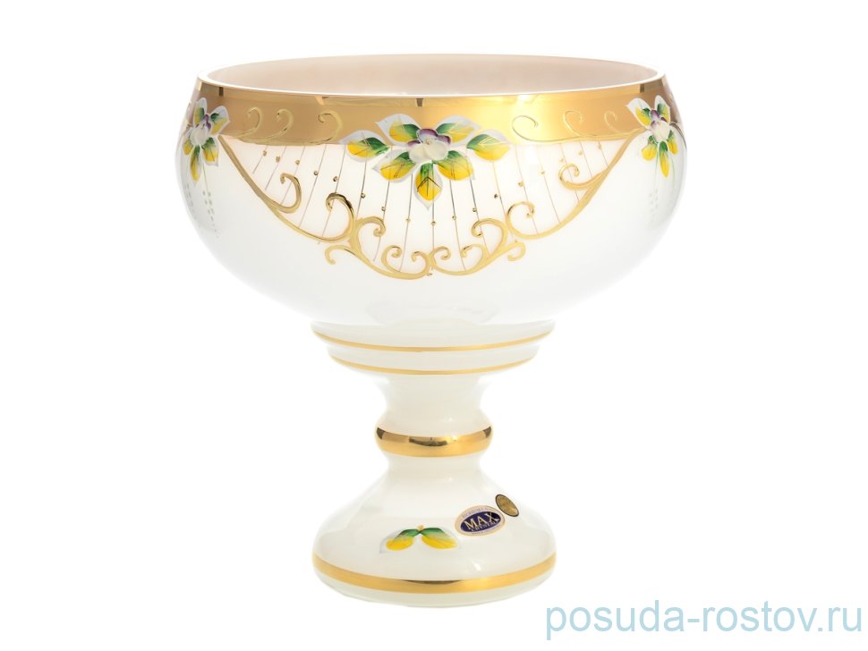 Фруктовница 26 см н/н "Лепка белая" SC / 146914