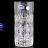 Стаканы для воды 350 мл 6 шт &quot;Glasspo /Хрусталь резной&quot; / 011745
