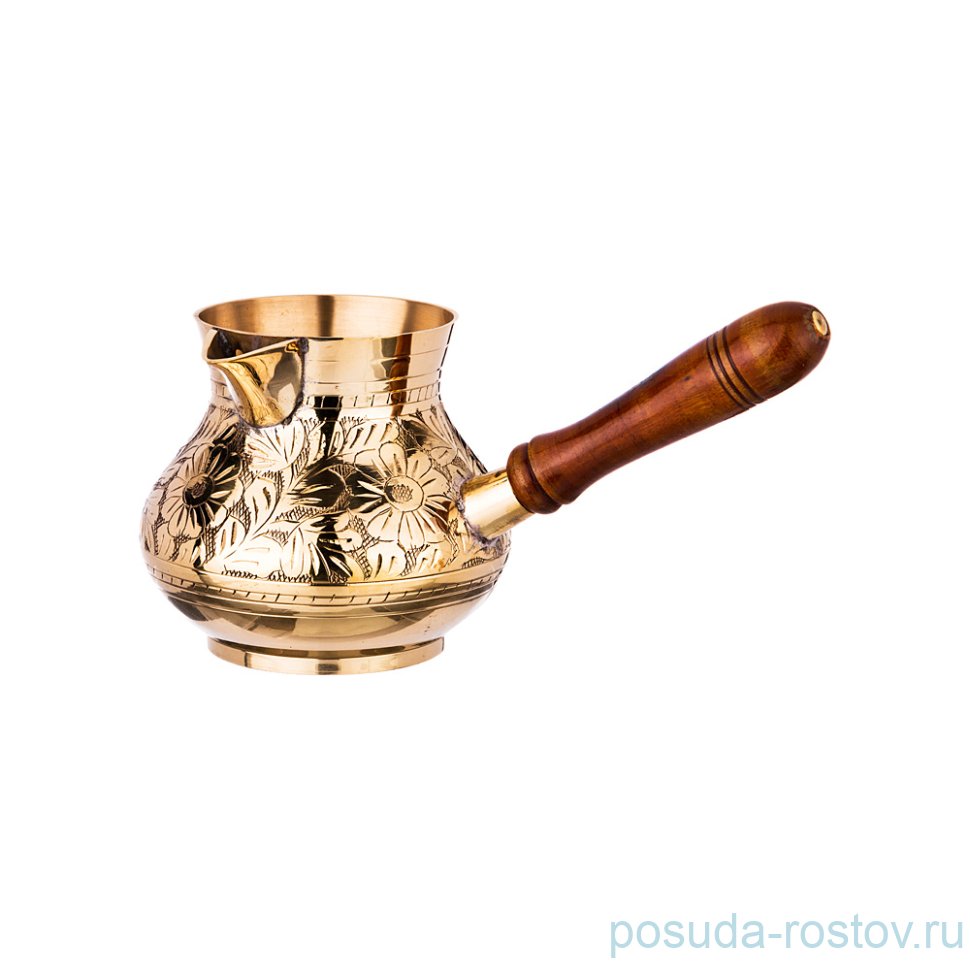 Турка 250 мл резная латунь "Lefard" / 193501