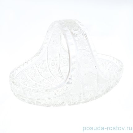 Корзинка 23 см &quot;Glasspo /Хрусталь резной&quot; / 013660